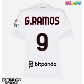 AC Milan Goncalo Ramos #9 Dámské Venkovní Dres 2026-27 Krátký Rukáv AC Milan Goncalo Ramos #9 Dámské Venkovní Dres 2026-27 Krátký Rukáv